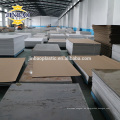 JINBAO pvc material grau 8mm 5mm säure und laugenbeständig starre pvc